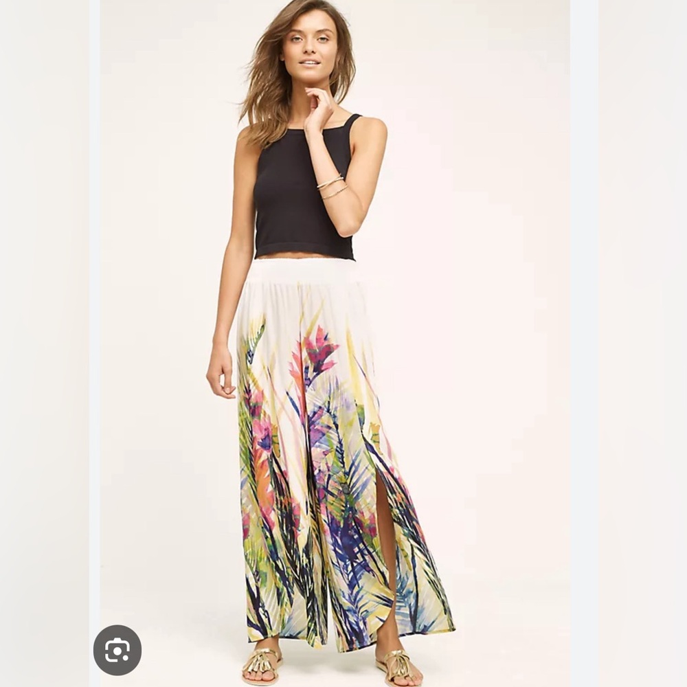 Anthropologie Mermaid Watergarden Beach Pants